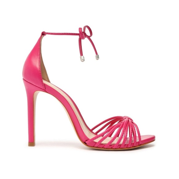 Schutz Dive Nappa Leather Hot Pink - Nappa Leather Size 7 - Picture 4 of 13